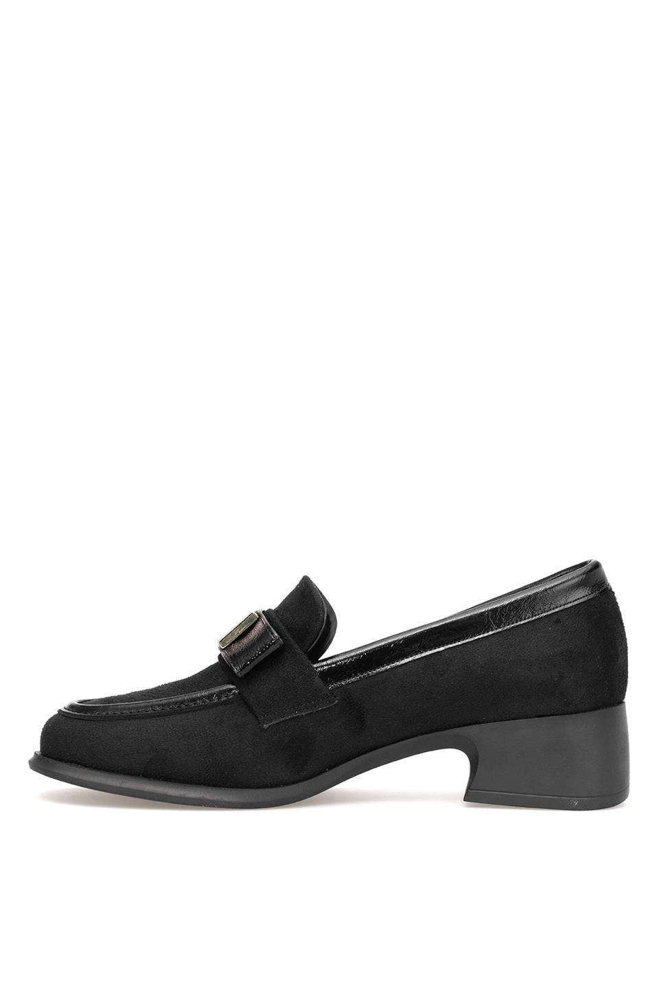 Elit PM161 K1060 Kadın Klasik Topuklu Ayakkabı Siyah