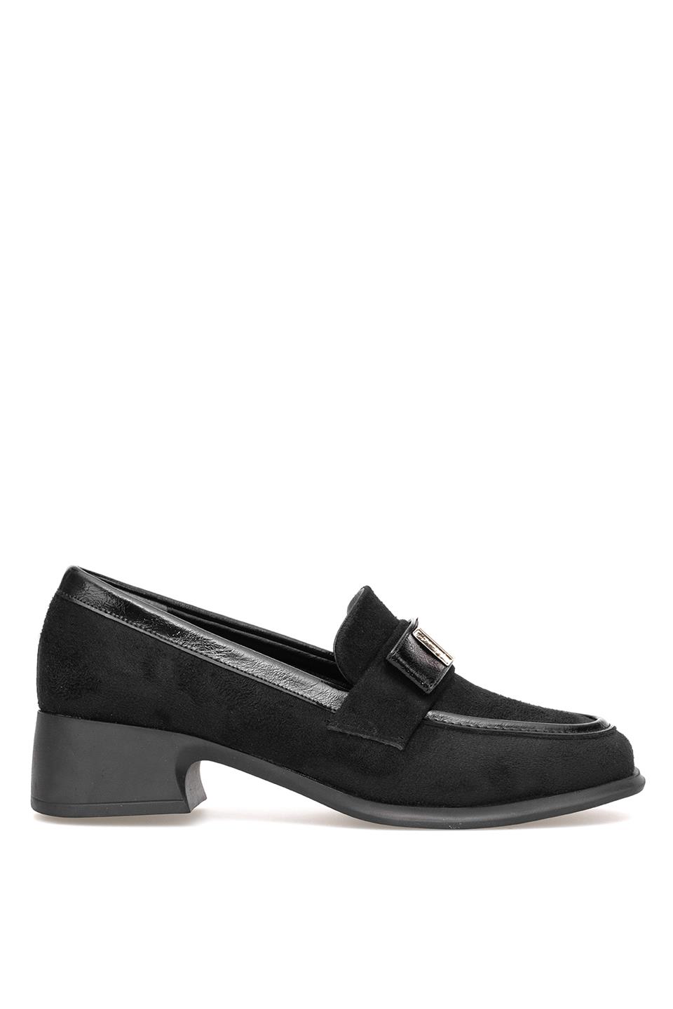 Elit PM161 K1060 Kadın Klasik Topuklu Ayakkabı Siyah