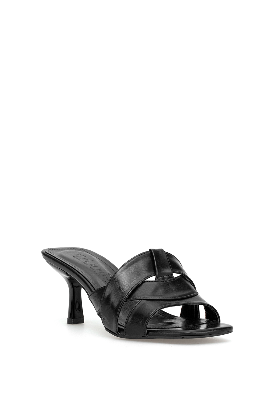 Elit PM207 K7775 Kadın Klasik Topuklu Ayakkabı Siyah