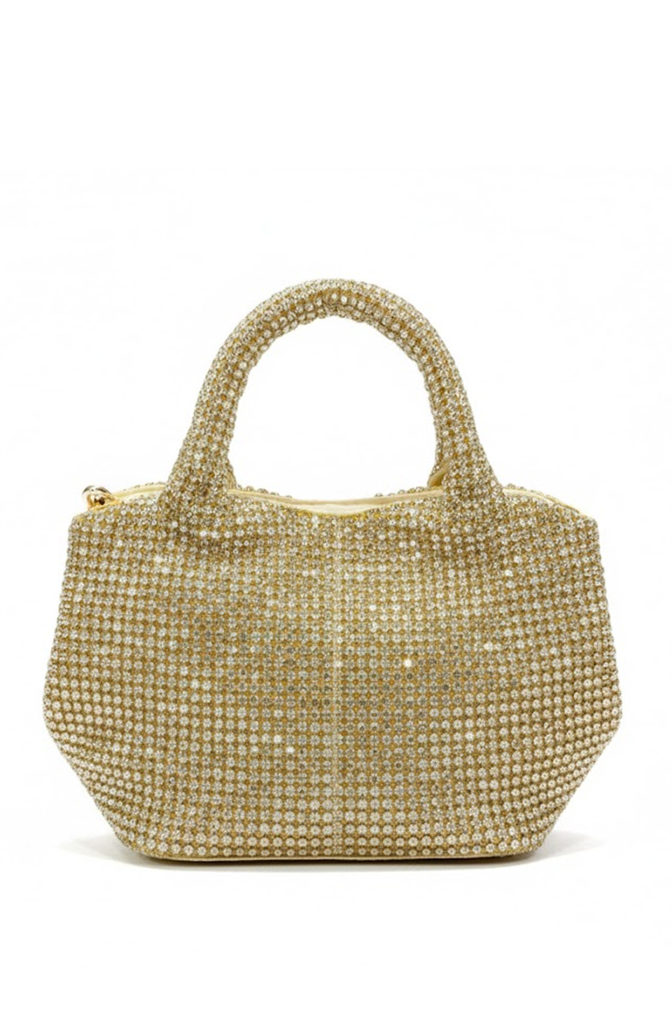 Elit PM37005 Kadın Taşlı Abiye Çanta Altın