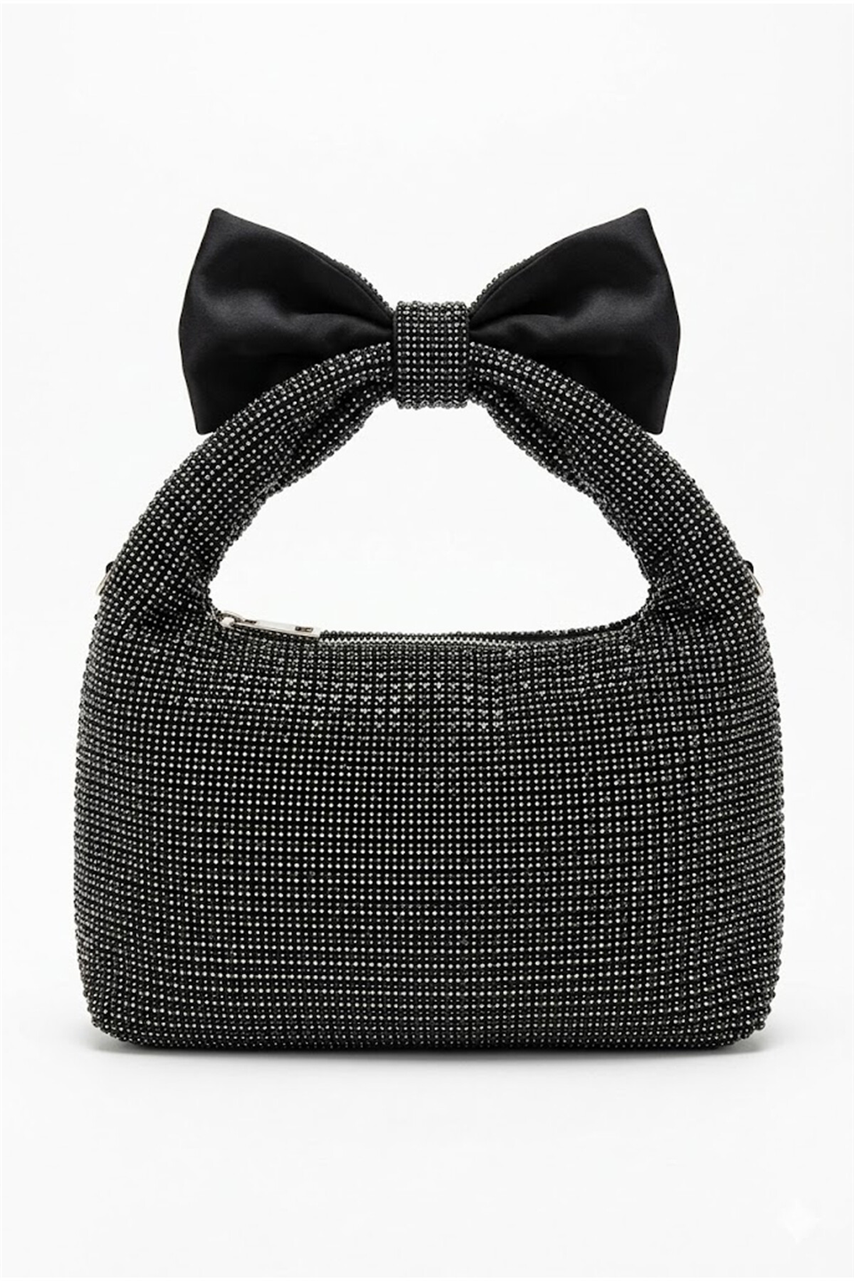 Elit PM37006 Kadın Taşlı Abiye Çanta Siyah