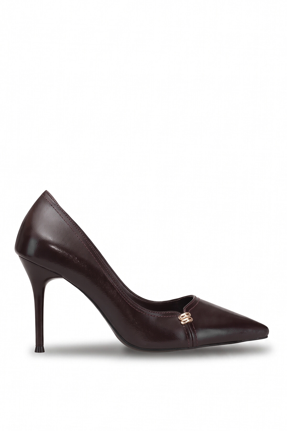 Elit PM434 KD1226 Kadın Stiletto Kahve