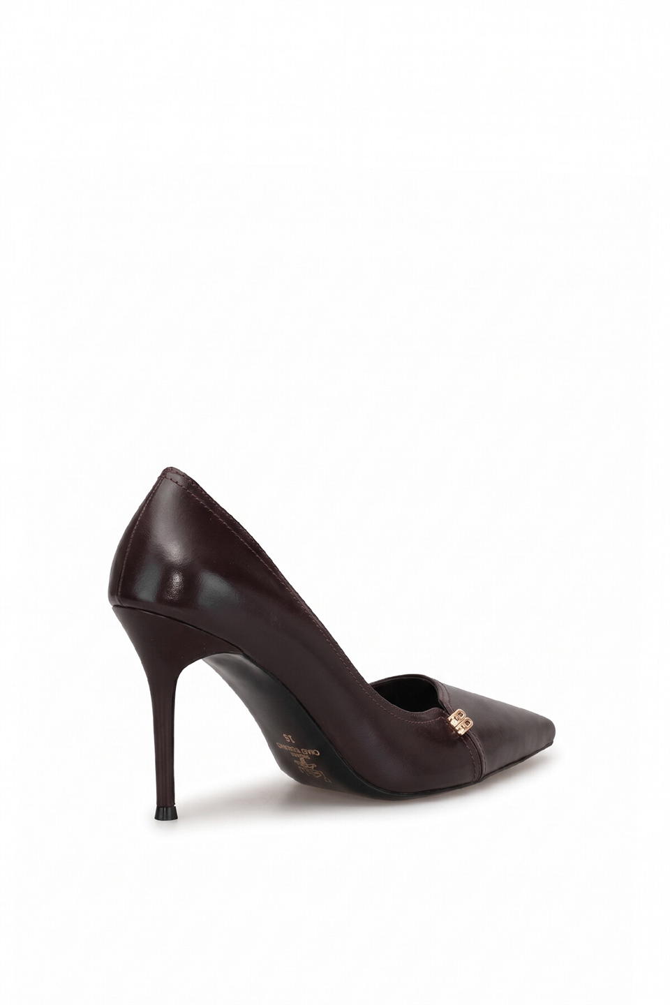 Elit PM434 KD1226 Kadın Stiletto Kahve