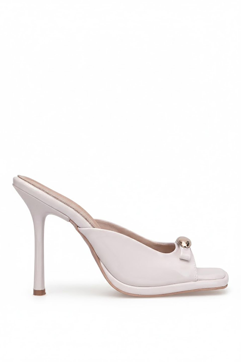 Elit PM44 K4584 Kadın Klasik Topuklu Ayakkabı Bej