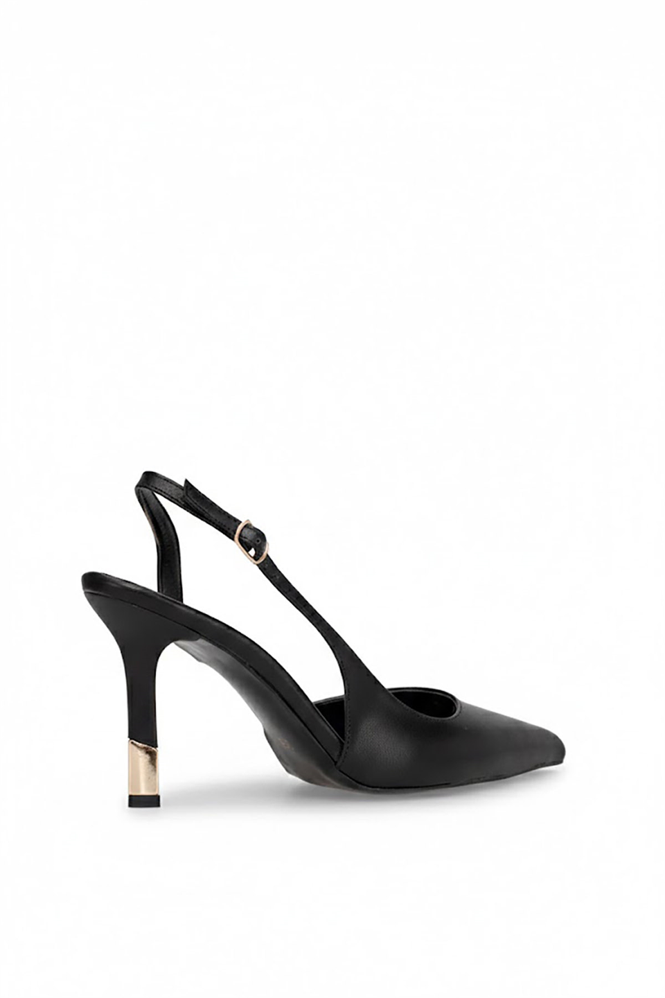 Elit PM456 K1025 Kadın Klasik Topuklu Ayakkabı Siyah