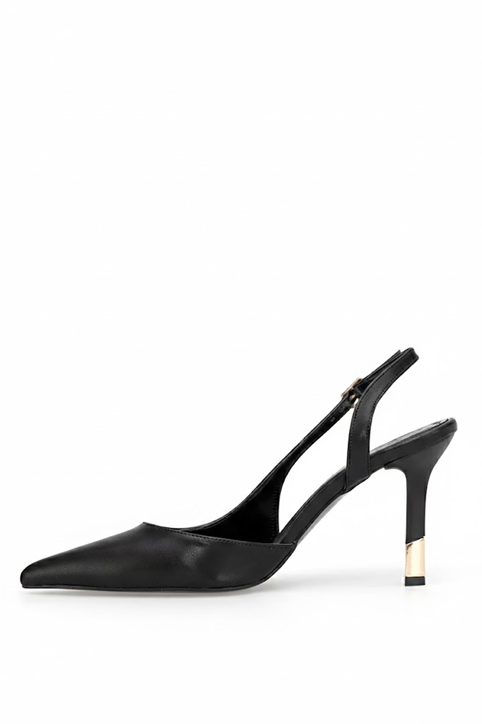 Elit PM456 K1025 Kadın Klasik Topuklu Ayakkabı Siyah