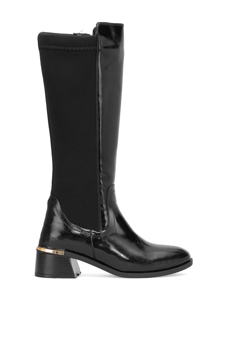 Elit PM544 K30 Kadın Klasik Çizme Siyah