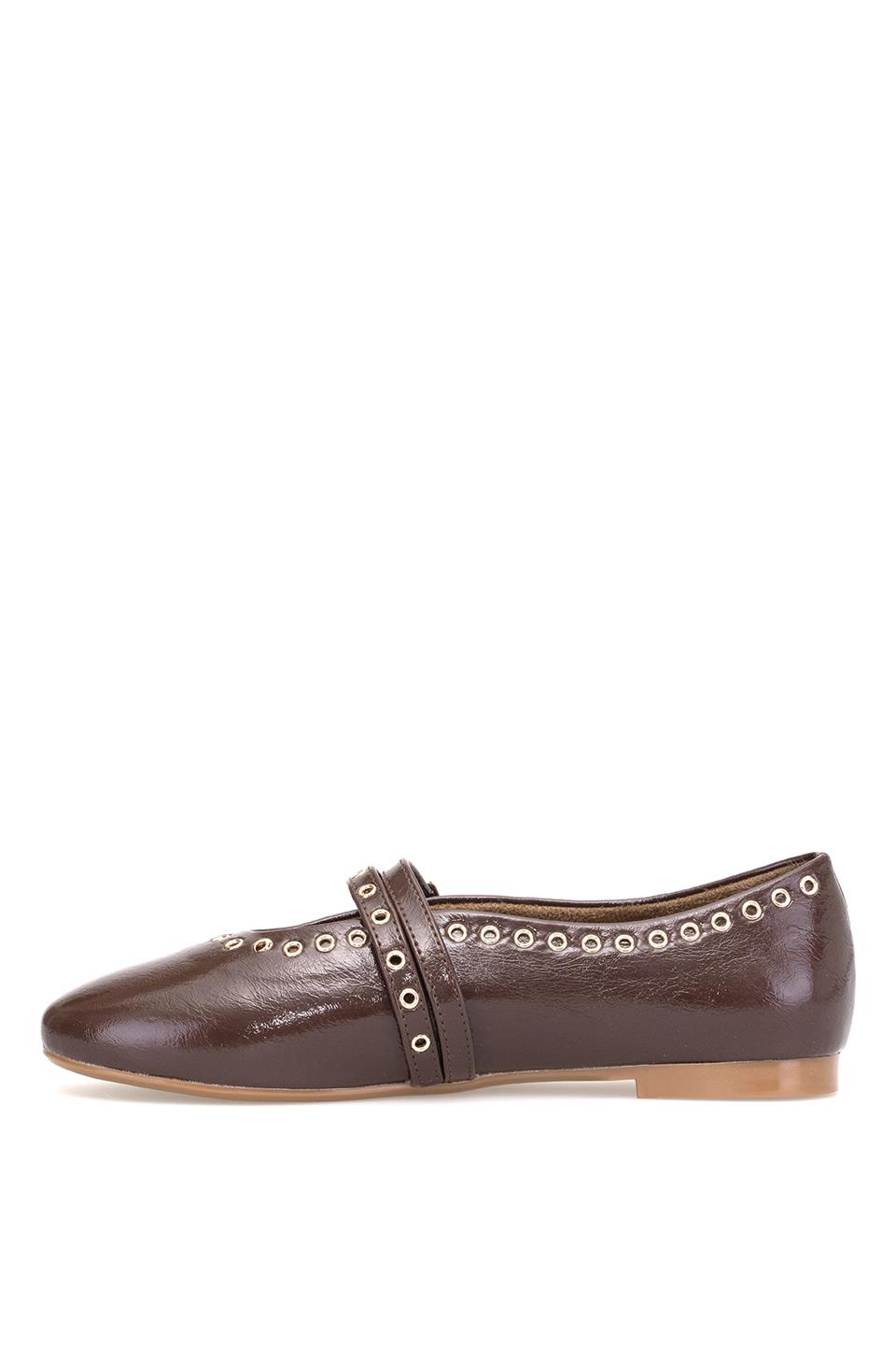 Elit PM567 K1065 Kadın Babet Kahverengi