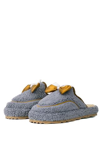 Elit Power 01T Kadın Ev Terliği Gri