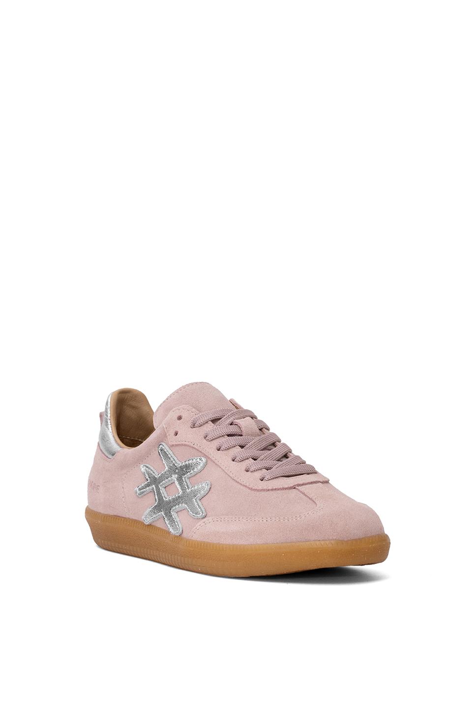 Elit Rch088-M-Vade Kadın Hakiki Deri Klasik Sneaker Pembe