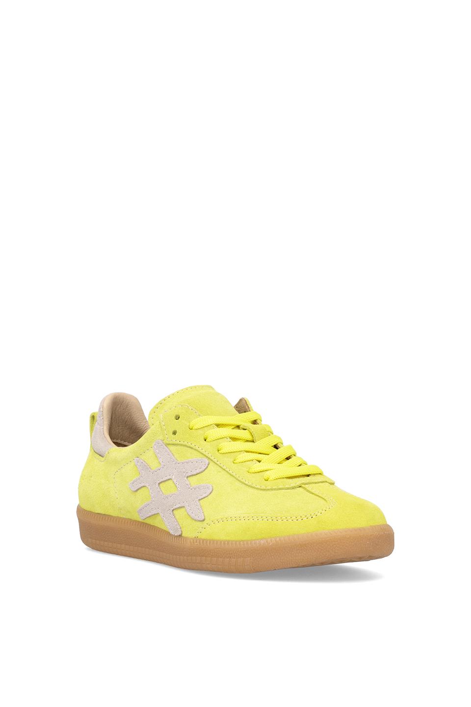 Elit Rch088-M-Vade Kadın Hakiki Deri Klasik Sneaker Sarı