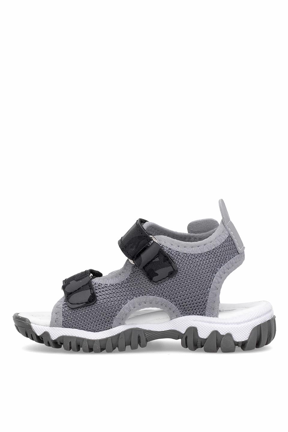 Elit ŞA-B-022-25Y Bebe Erkek Çocuk Düz Sandalet Gri