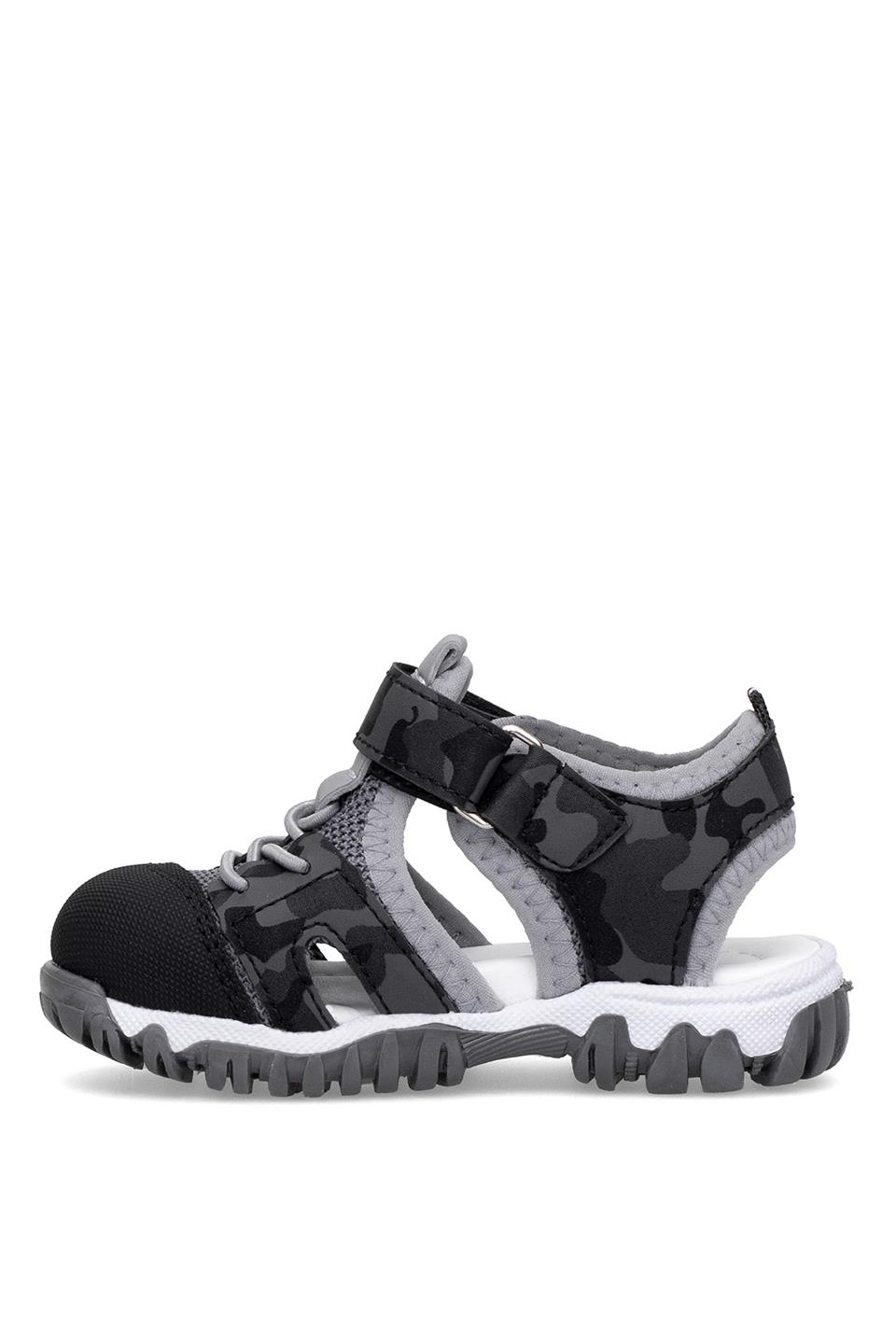 Elit ŞA-B-041-25Y Bebe Erkek Çocuk Düz Sandalet Siyah