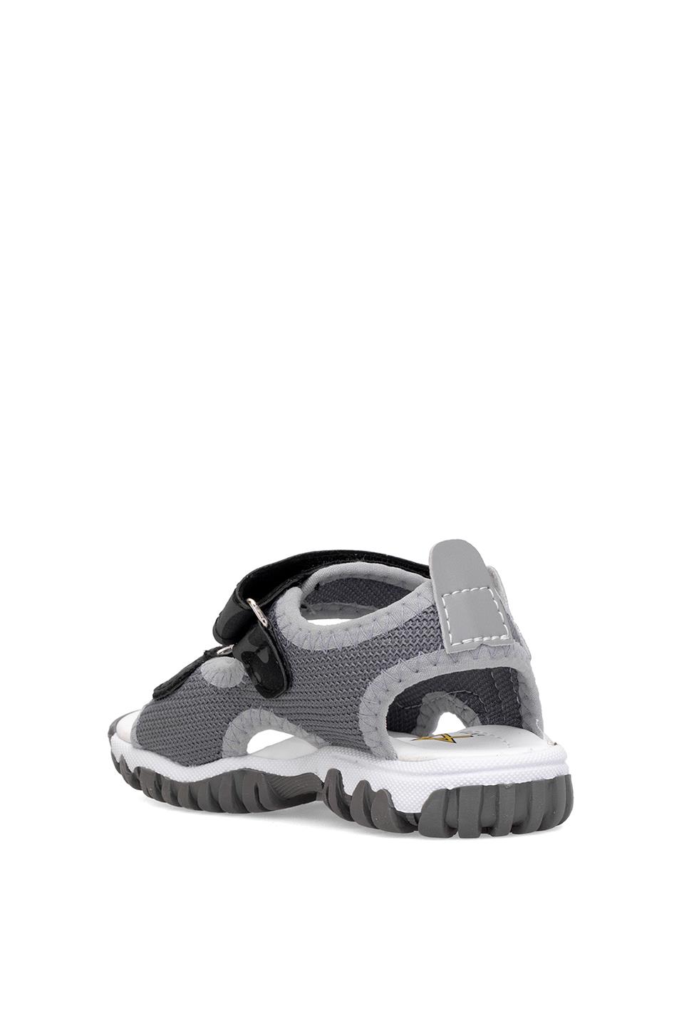 Elit ŞA-P-022-25Y Patik Erkek Çocuk Düz Sandalet Gri