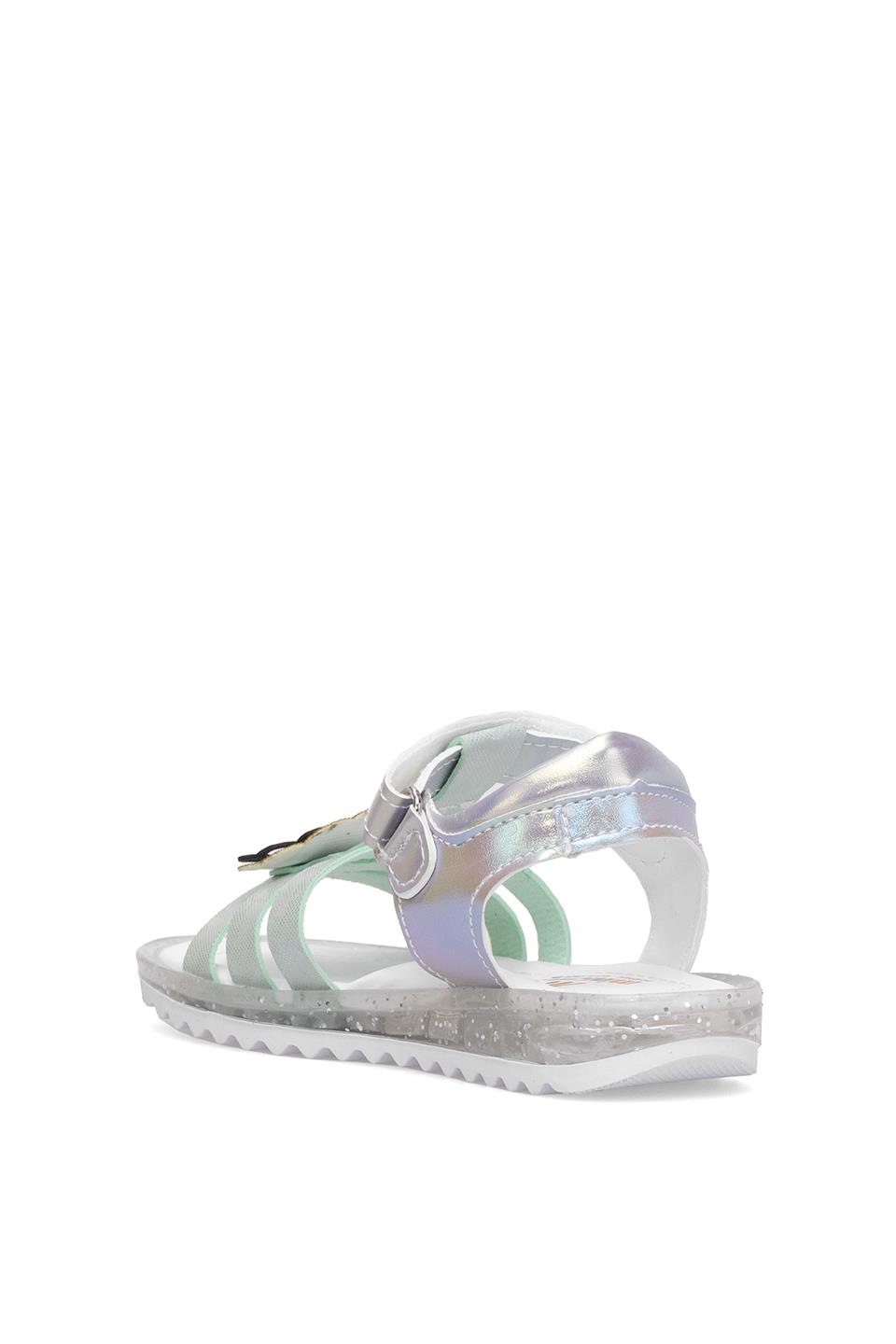 Elit ŞA-P-034-25Y Patik Kız Çocuk Düz Sandalet Yeşil