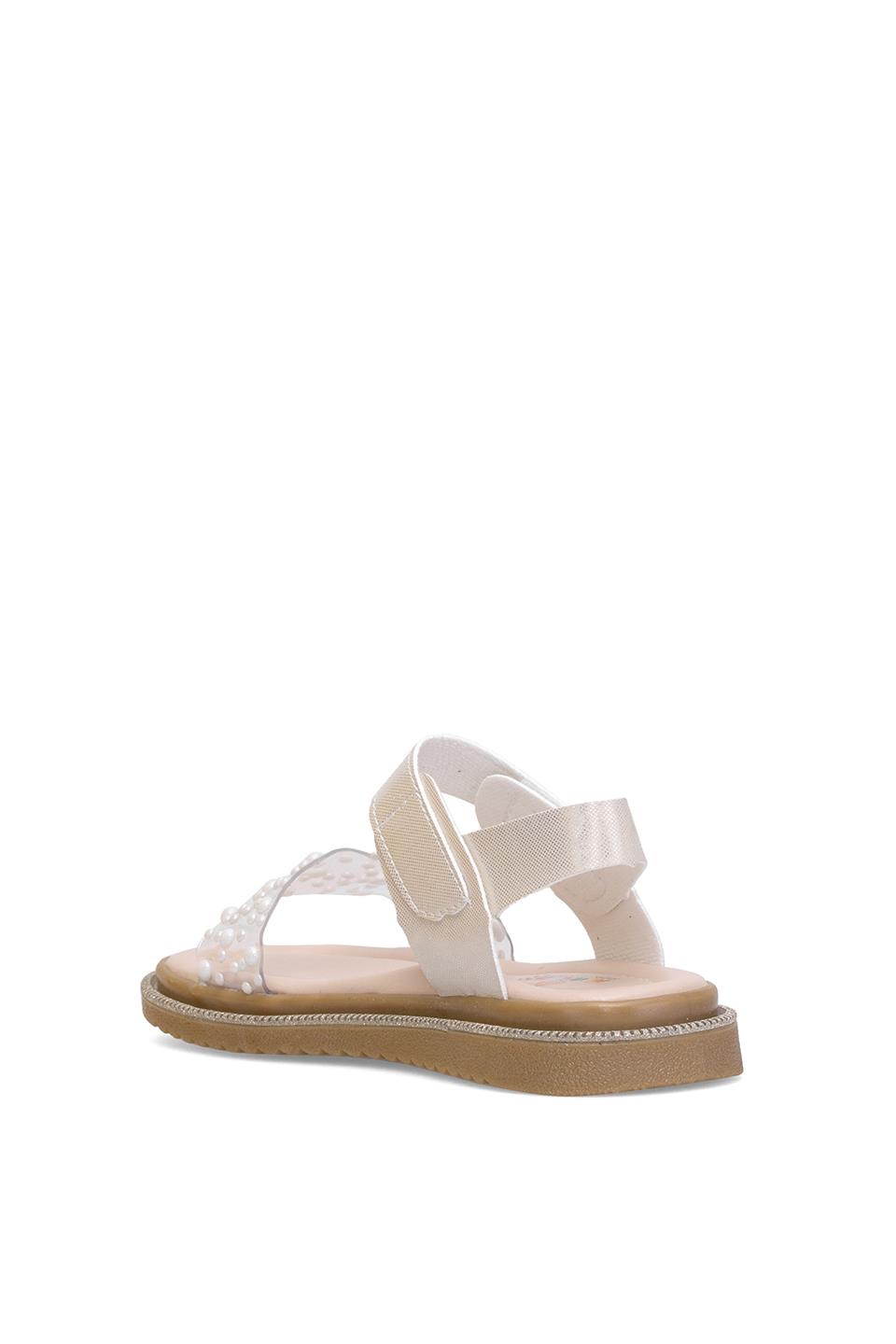 Elit ŞA-P-036-25Y Patik Kız Çocuk Düz Sandalet Sedef