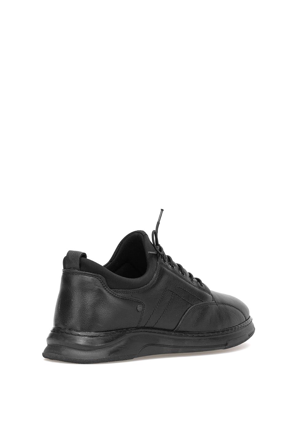 Elit SLBBR2029 Erkek Hakiki Deri Casual Ayakkabı Siyah