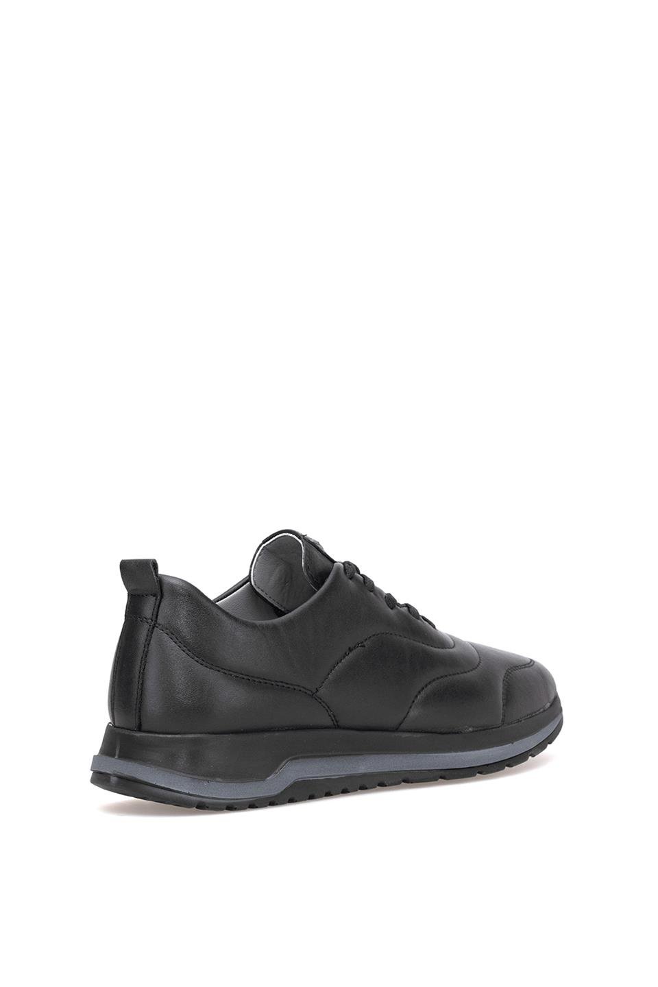 Elit SLBFRB220 Erkek Hakiki Deri Casual Ayakkabı Siyah