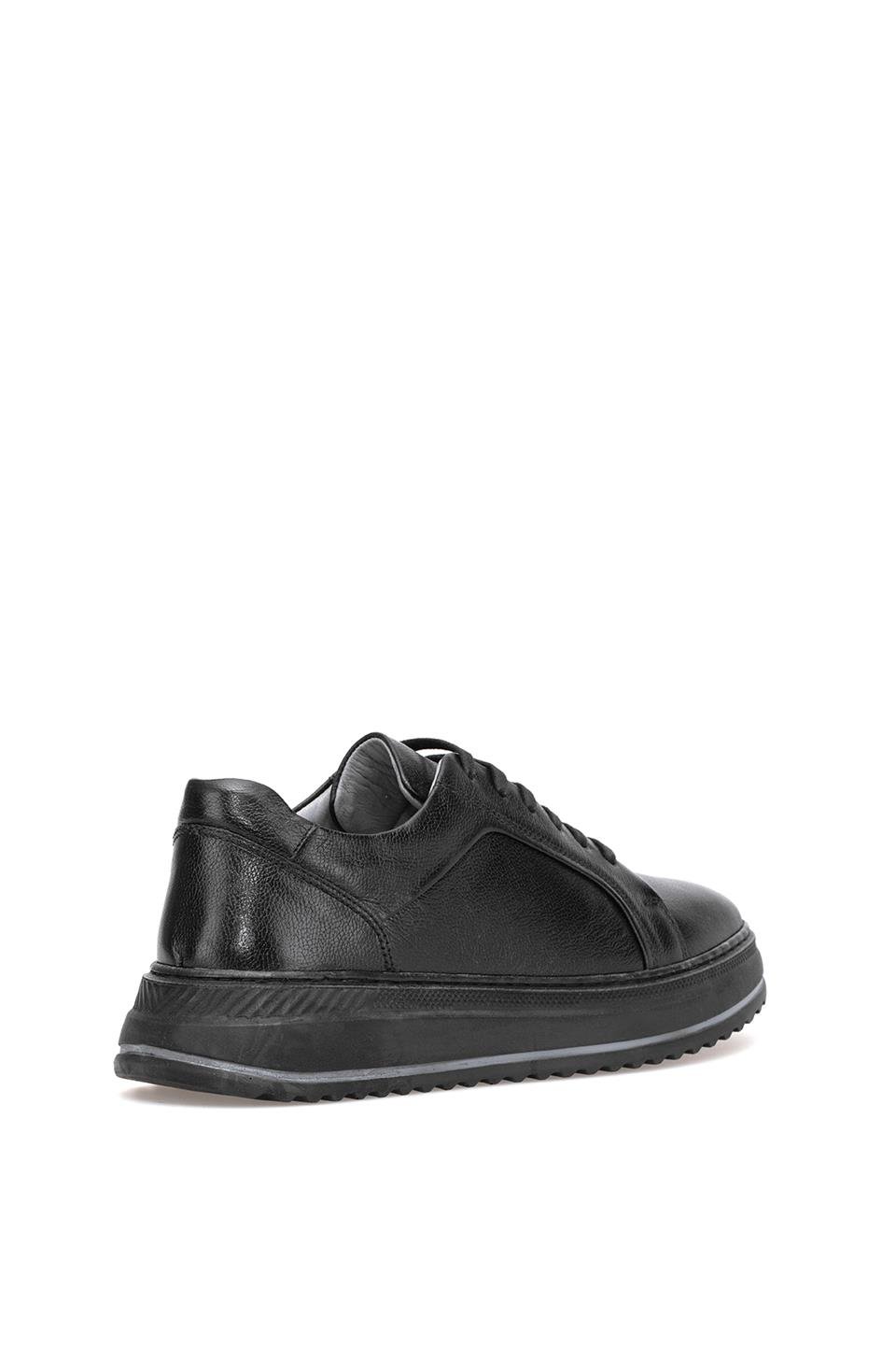 Elit SLBUT01 Erkek Hakiki Deri Casual Ayakkabı Siyah