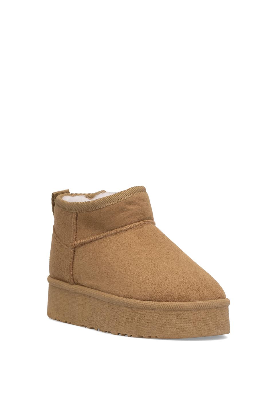 Elit SLLCY01 Kadın Düz Bot Taba