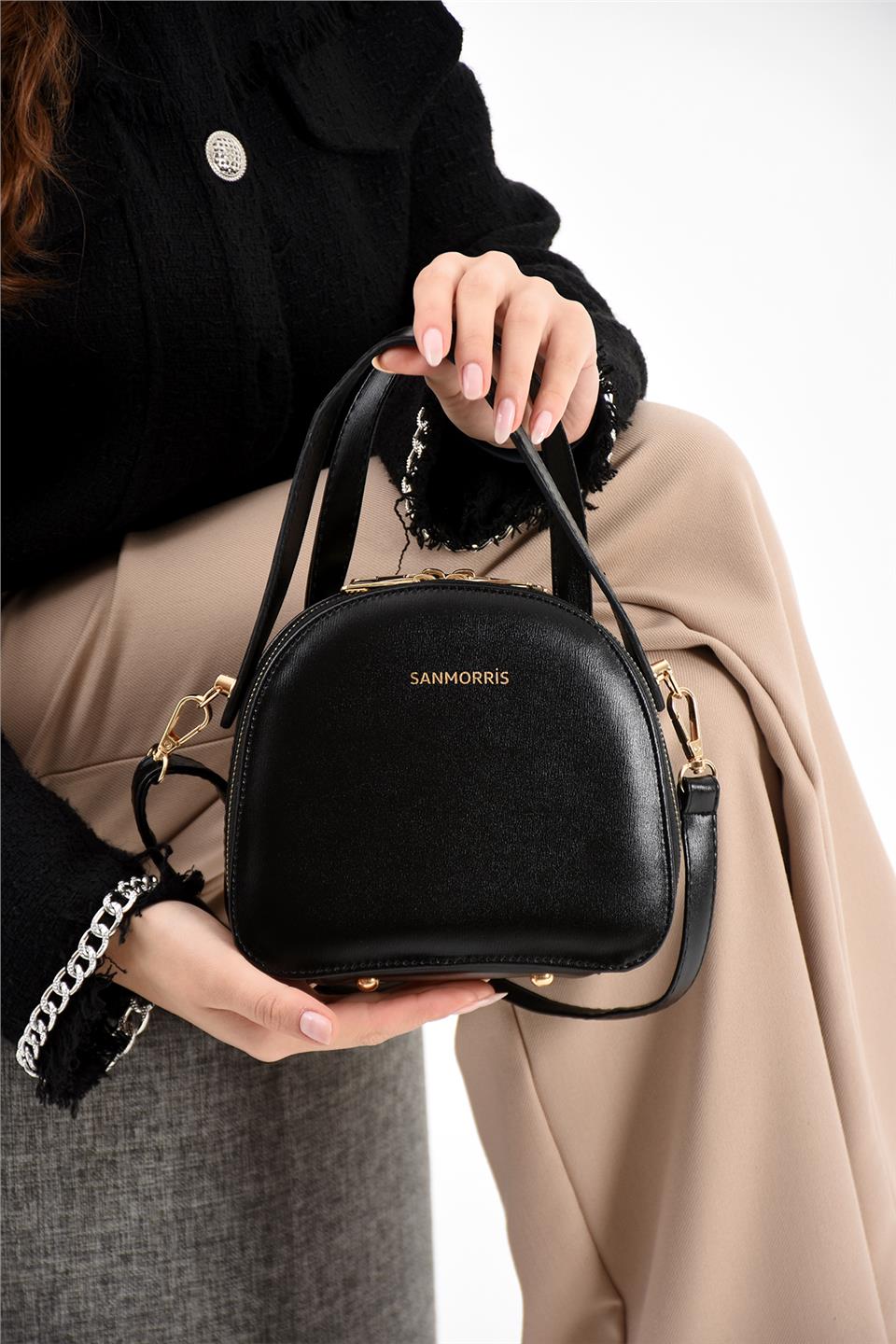 Elit SNM1426C Kadın El Çantası Siyah