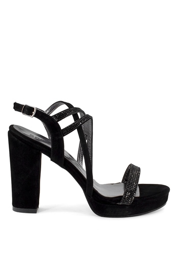 Elit ThSrc301T Kadın Topuklu Ayakkabı Siyah