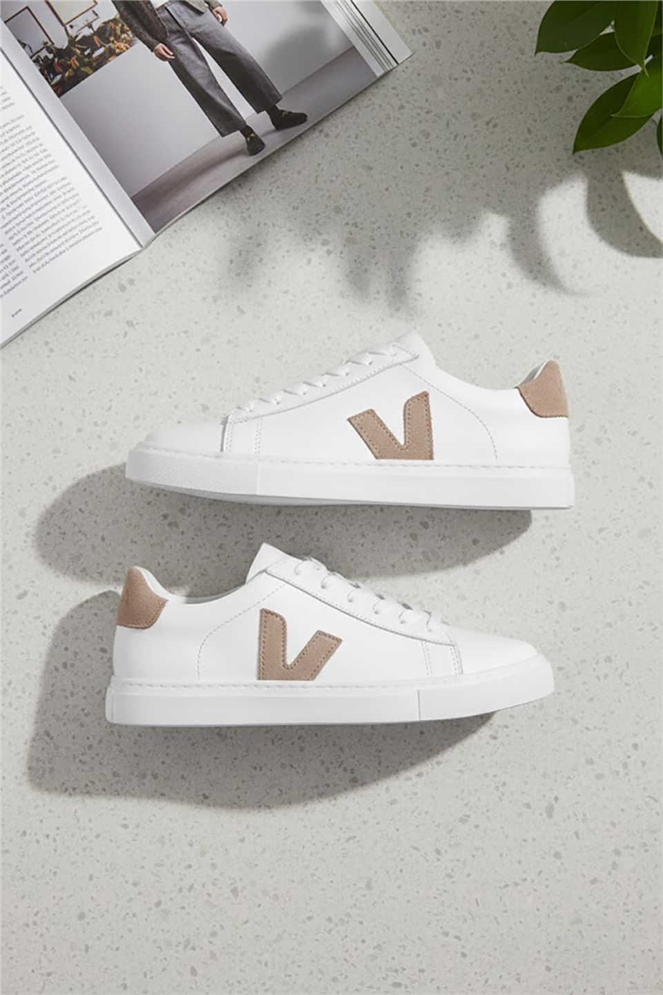 Elit VRA1900 Erkek Klasik Sneaker Beyaz