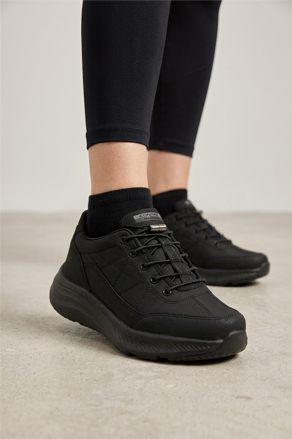 Elit YSCPX9113 Kadın Klasik Sneaker Siyah