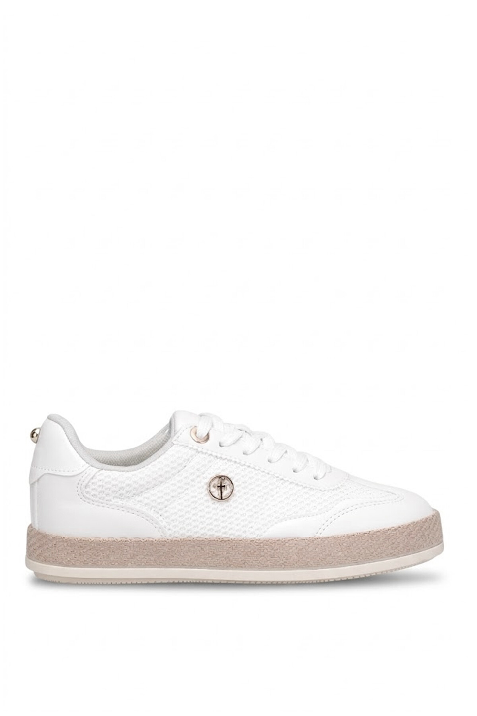 Elit YSFLT363 Kadın Klasik Sneaker Beyaz