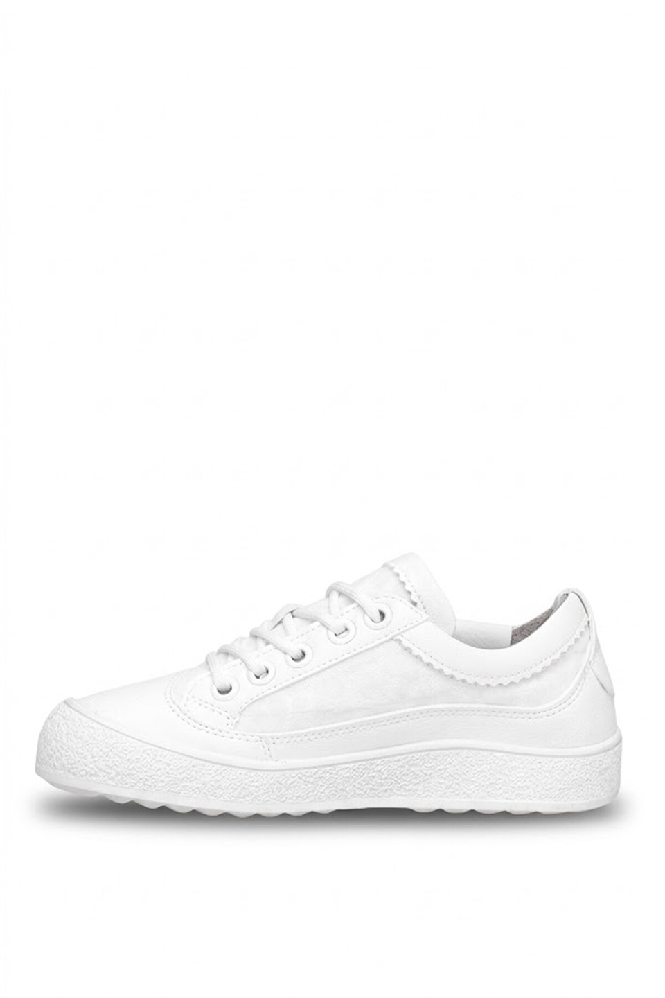 Elit YSFLT373 Kadın Klasik Sneaker Beyaz