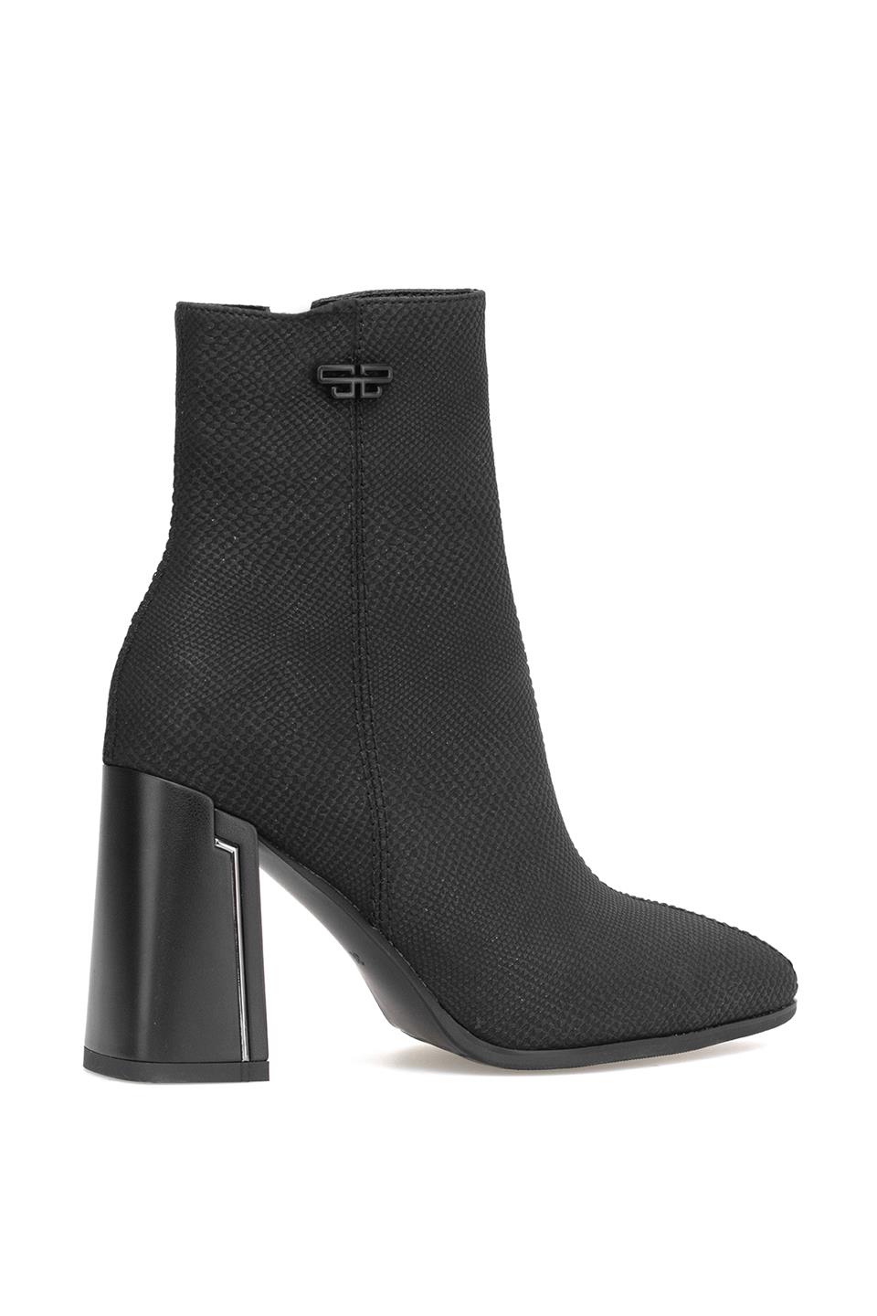Guja 25K137 Kadın Topuklu Bot Siyah