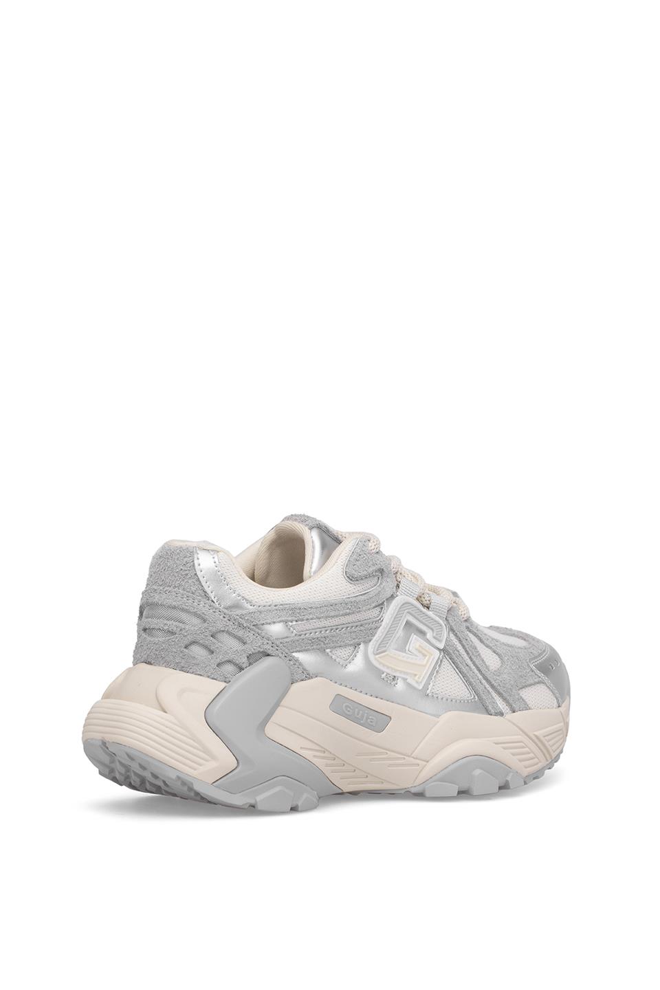 Guja 25K366 Kadın Hakiki Deri Klasik Sneaker Gri