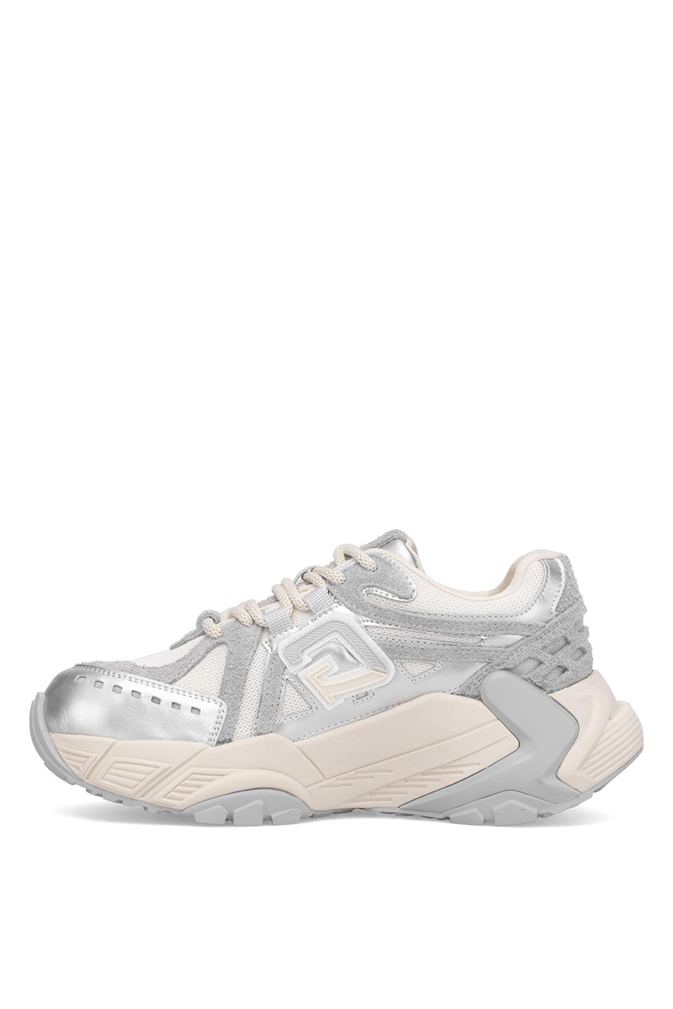 Guja 25K366 Kadın Hakiki Deri Klasik Sneaker Gri