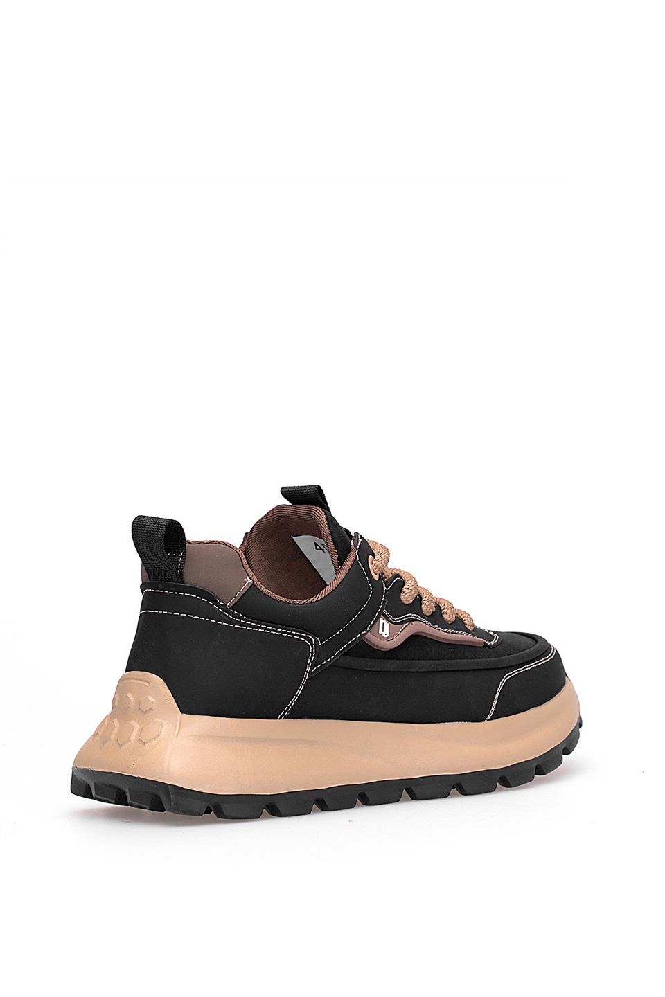 Guja 25K501-1 Erkek Hakiki Deri Sneaker Siyah