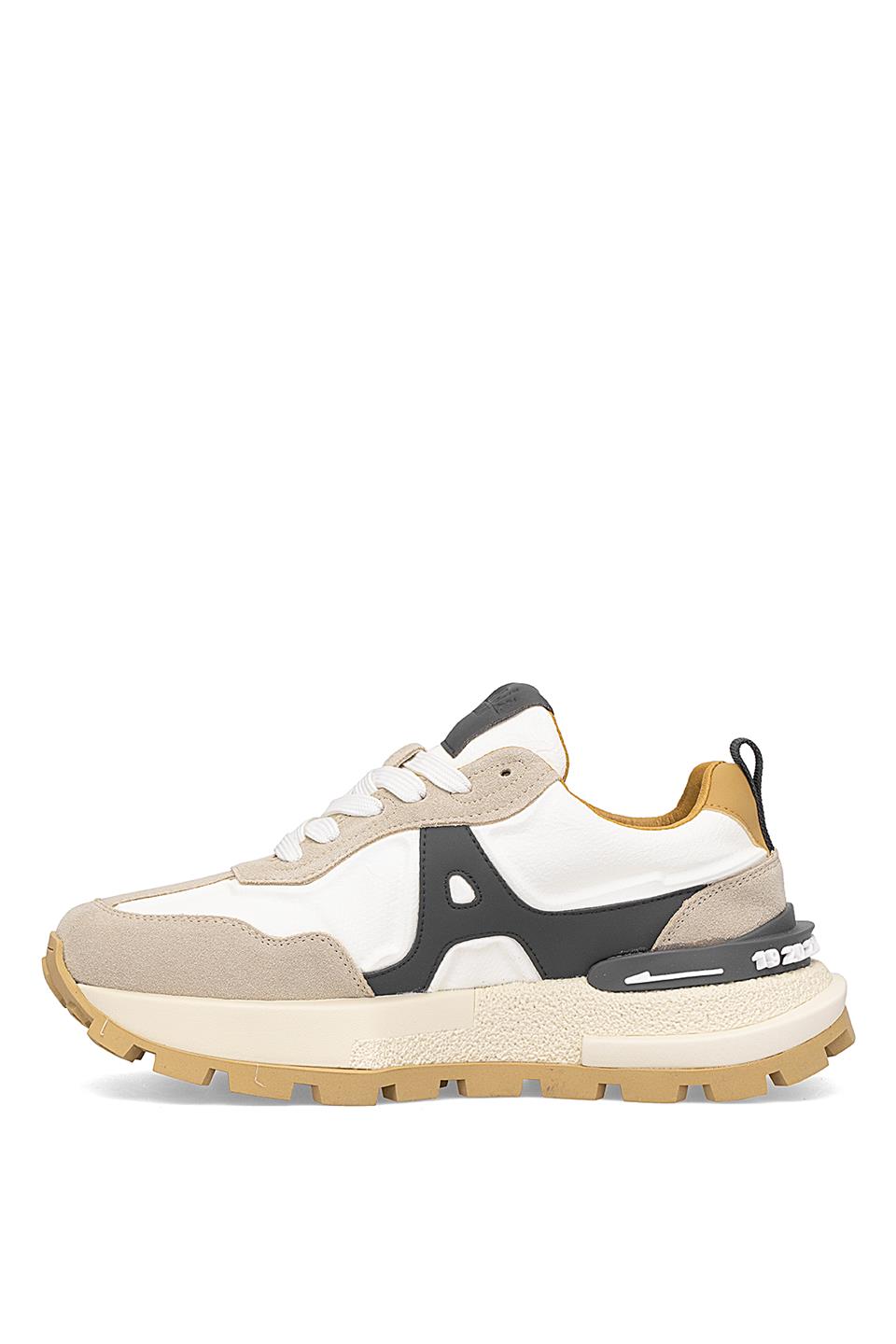 Guja 25K507 Erkek Klasik Sneaker Bej