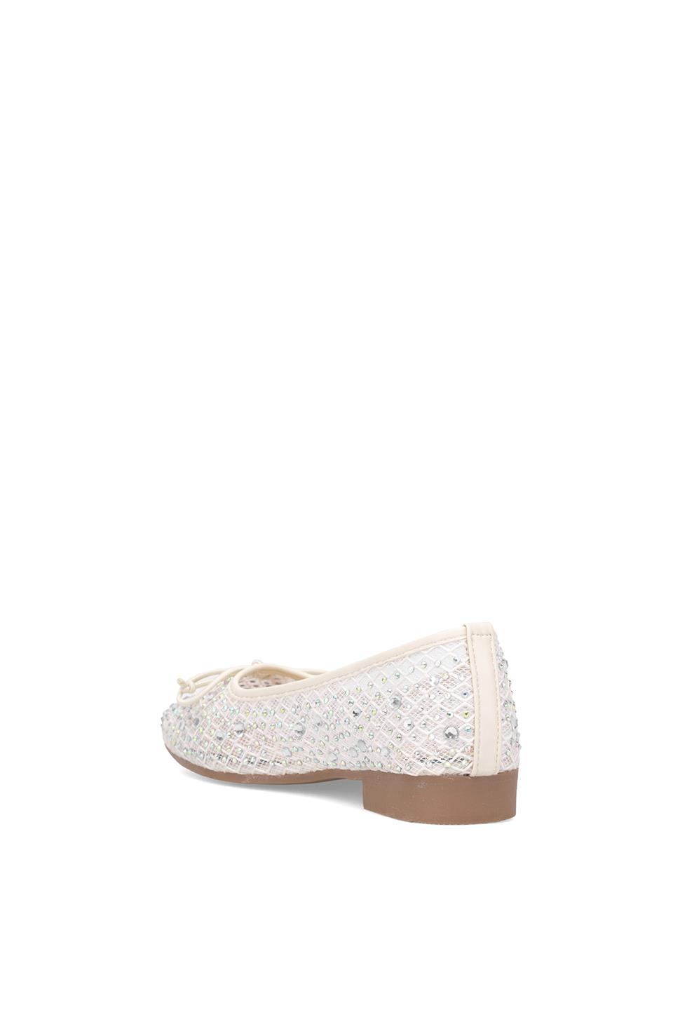 Guja 25Y179 Kadın Taşlı Babet Bej