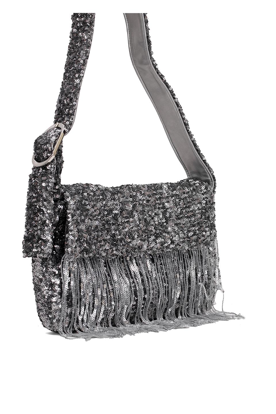 Guja 25YG172 Kadın Omuz Çantası Gri