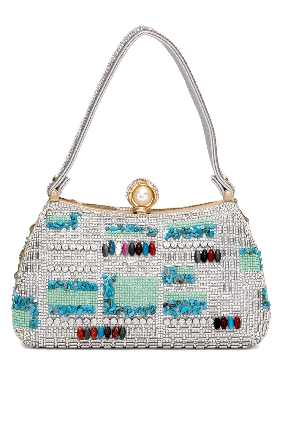 Guja 25YG456 Kadın El Çantası Gümüş