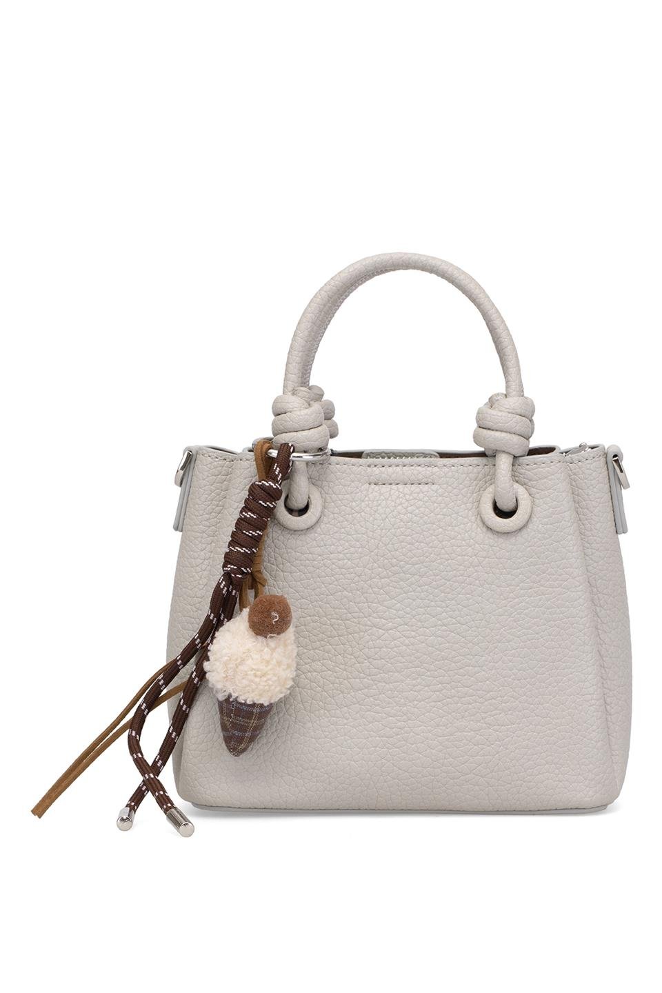 Guja 25YG613 Kadın Premium Omuz Çantası Gri