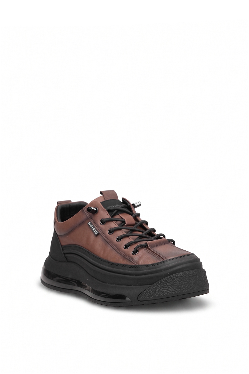Guja 26BLG500-1 Erkek Hakiki Deri Klasik Sneaker Kahve