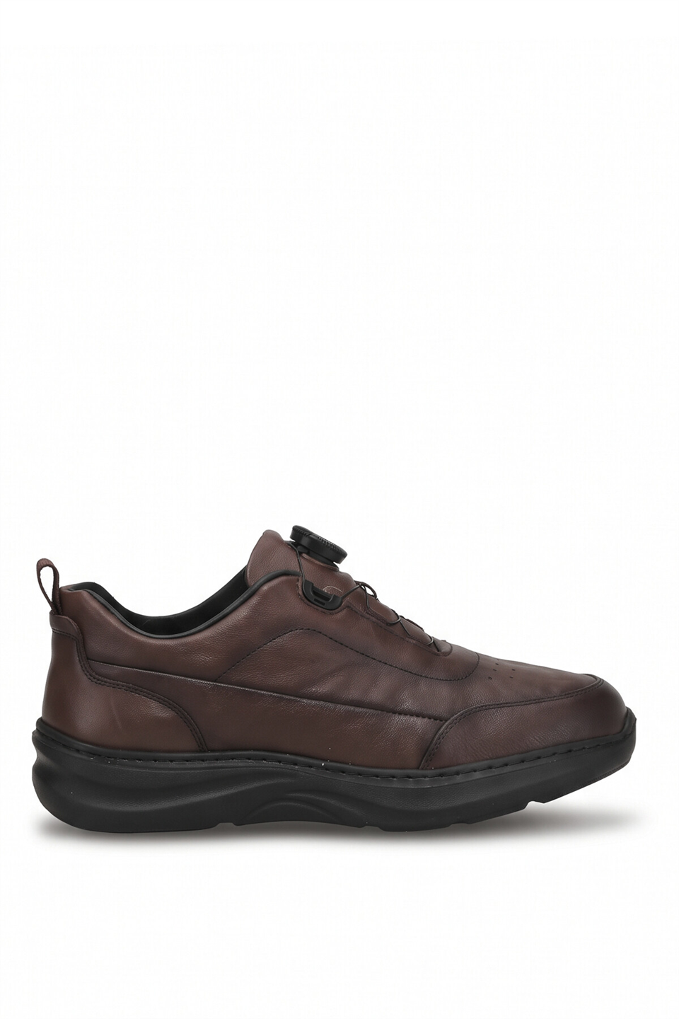 Guja 26BLG541-1 Erkek Hakiki Deri Klasik Sneaker Kahve