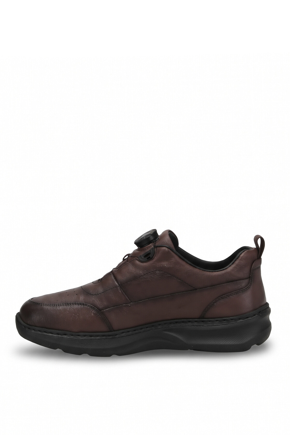 Guja 26BLG5411 Erkek Hakiki Deri Klasik Sneaker Kahve