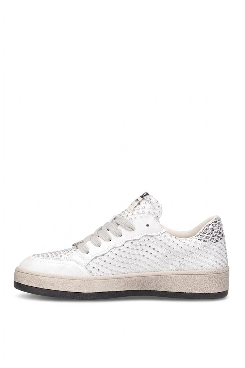Guja 26Y374 Kadın Hakiki Deri Klasik Sneaker Gümüş