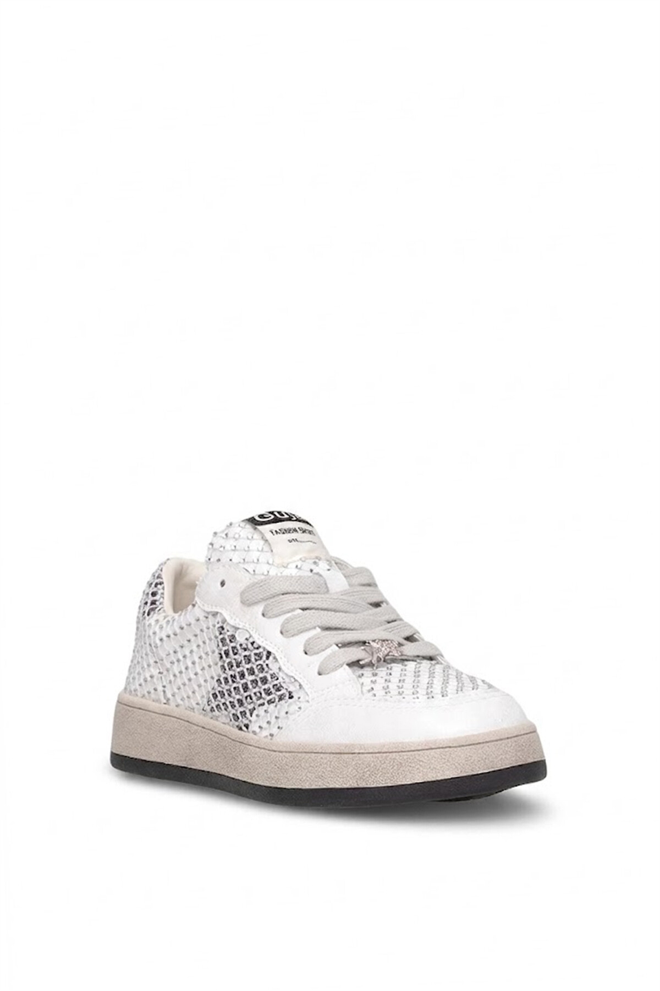 Guja 26Y374 Kadın Hakiki Deri Klasik Sneaker Gümüş