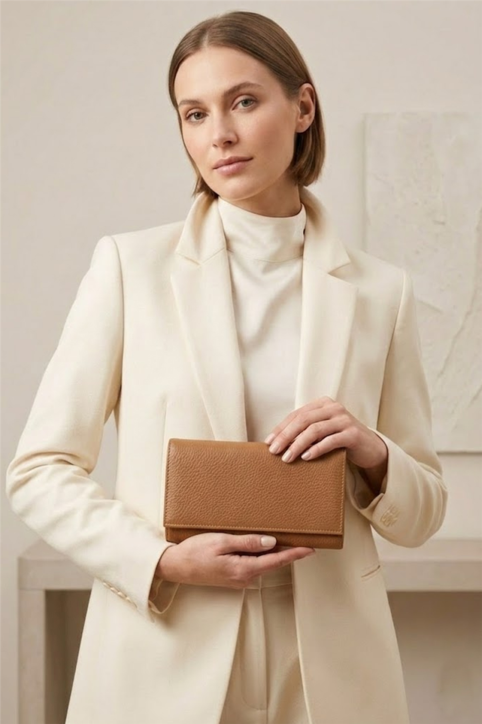 Guja 26YC2001 Kadın Cüzdan Camel