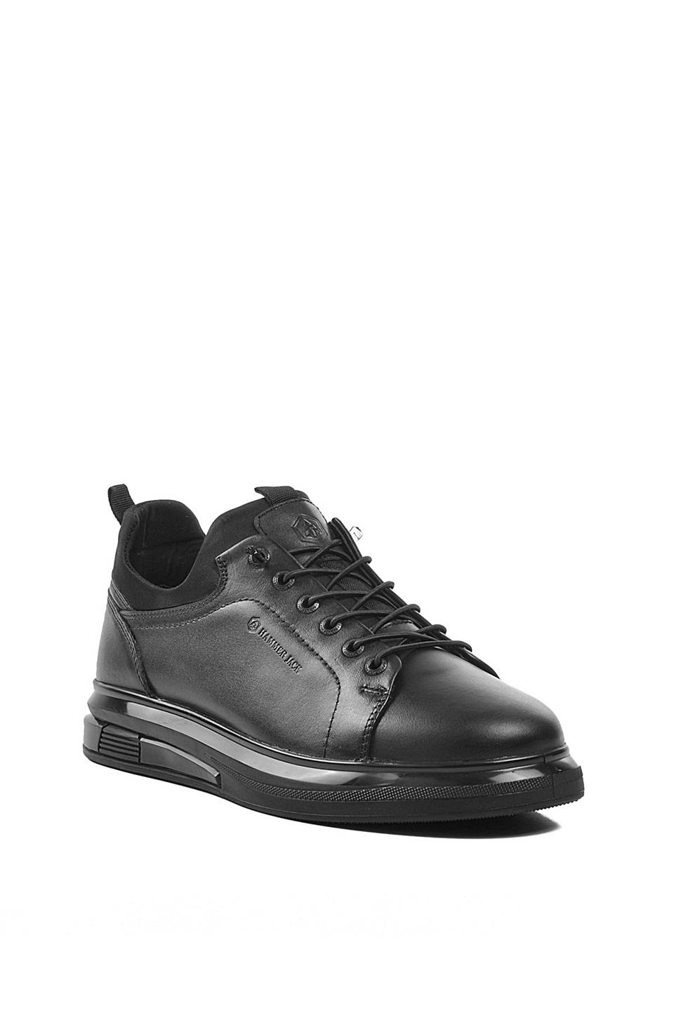 Hammer Jack 102 24815-M Surrey Erkek Hakiki Deri Casual Ayakkabı Siyah