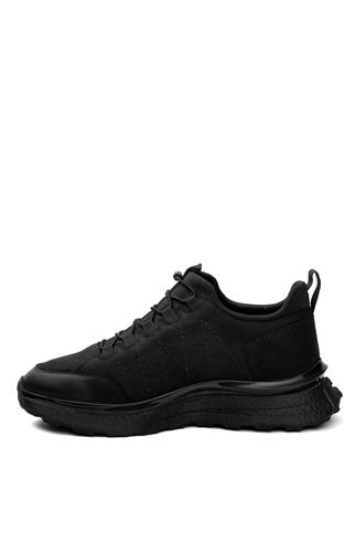 Hammer Jack 102 24822-M Dobb Erkek Hakiki Deri Klasik Sneaker Siyah