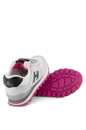 Hammer Jack 10219250G 23Y Peru Kadın Spor Ayakkabı Beyaz - Fuşya