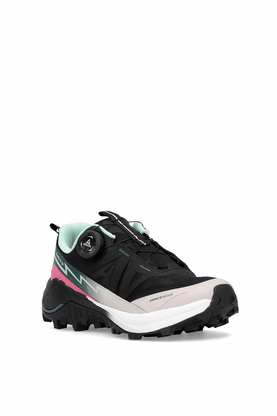 Humtto 152-21559 860714B Kadın Klasik Sneaker Siyah