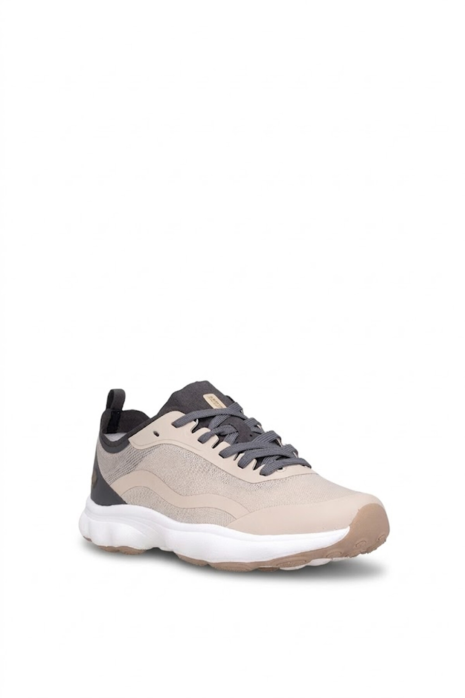 Humtto 160-360519A Erkek Klasik Sneaker Bej